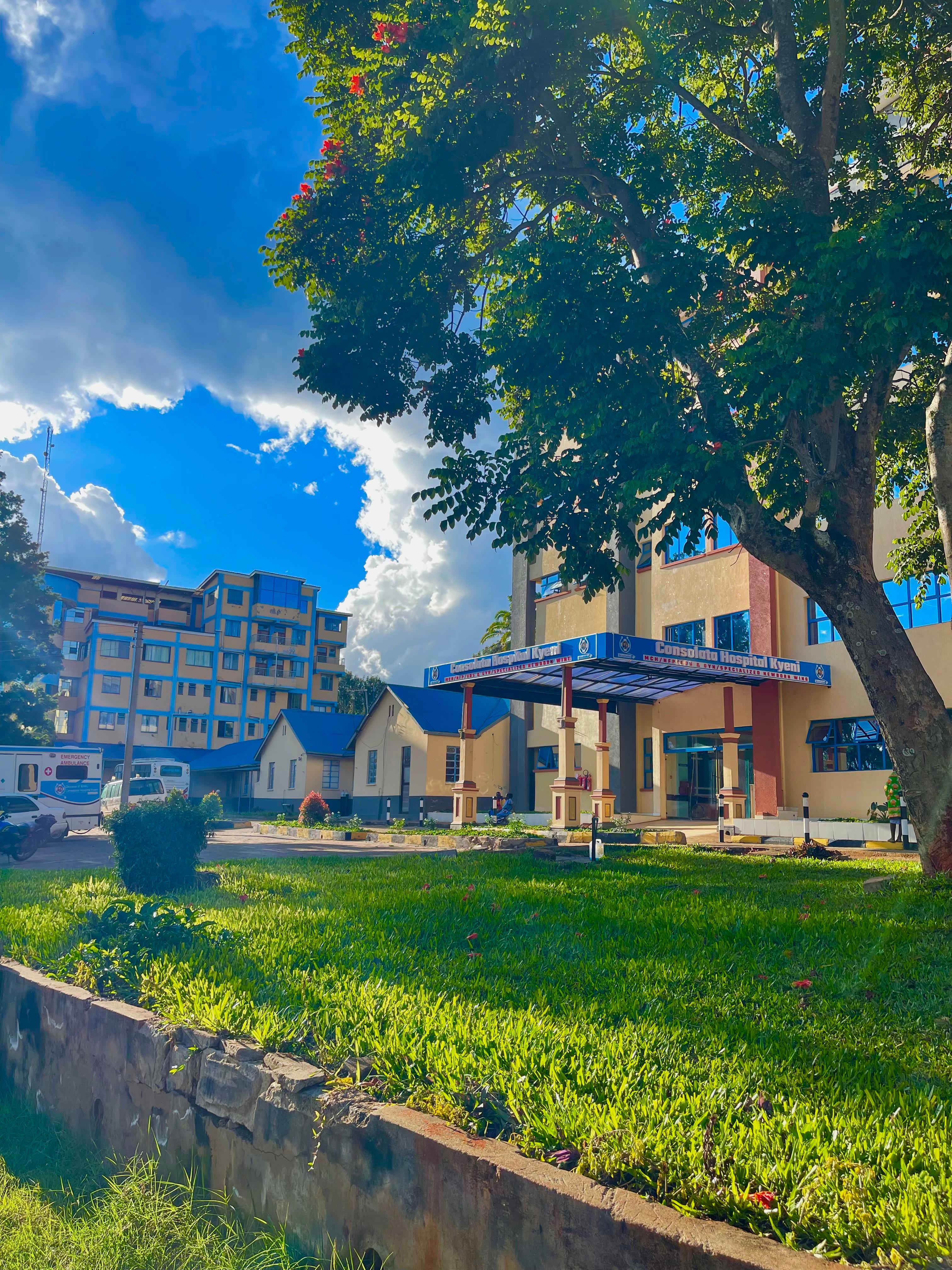 Modern Hospital Building